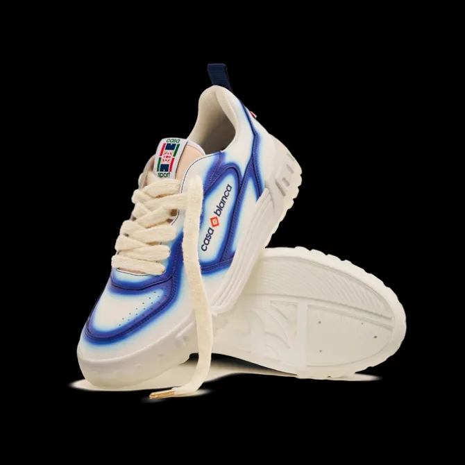 Women's Court Blue Fade Sneaker