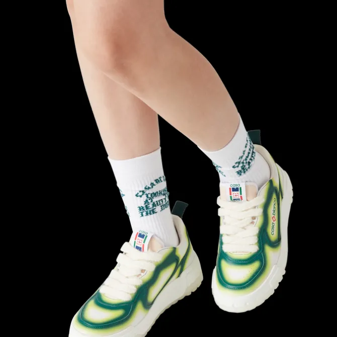 Women's Court Green Fade Sneaker