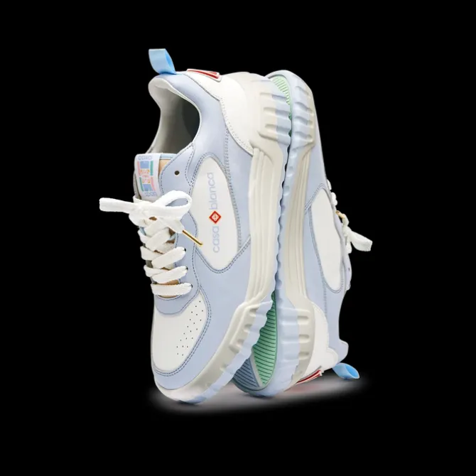 Women's Court White & Powder Blue Sneaker