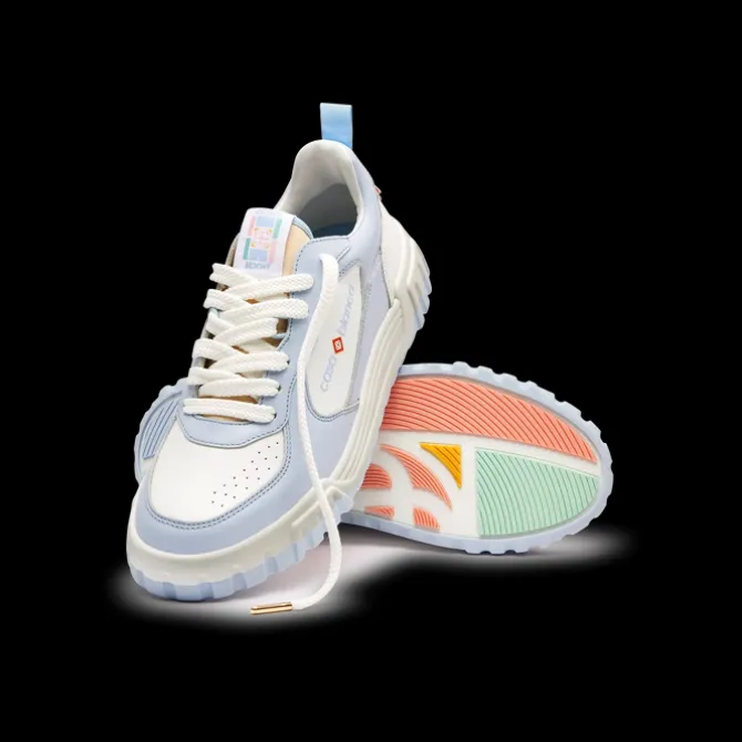 Women's Court White & Powder Blue Sneaker