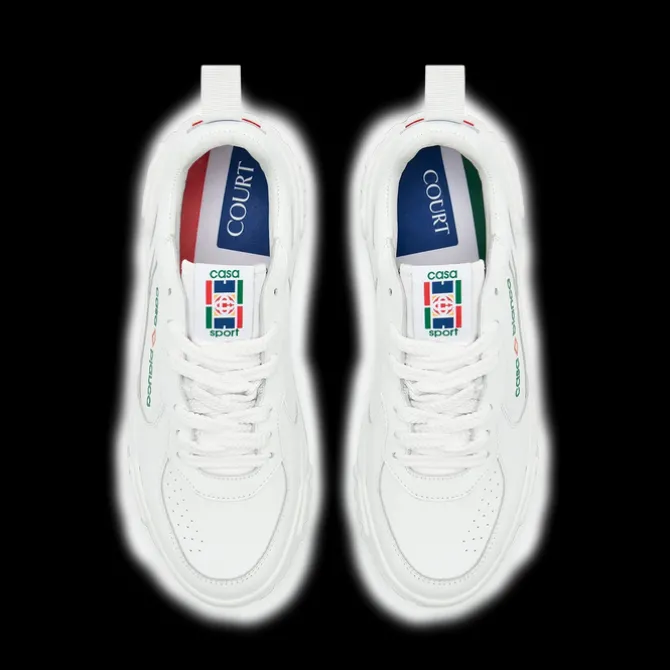 Women's Court White Sneaker