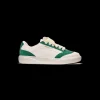 Women's Del Mar White & Green Sneaker