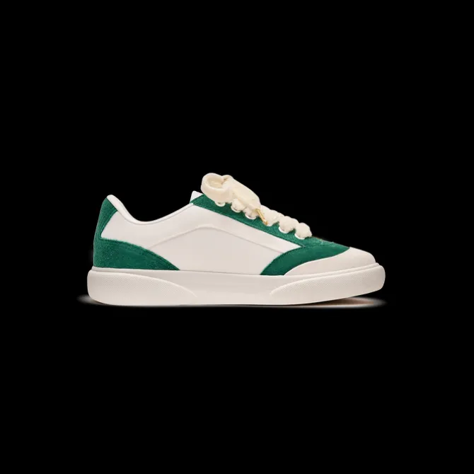 Women's Del Mar White & Green Sneaker