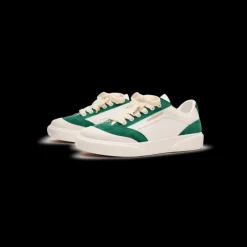 Women's Del Mar White & Green Sneaker