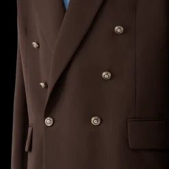 Wool Double Breasted Jacket