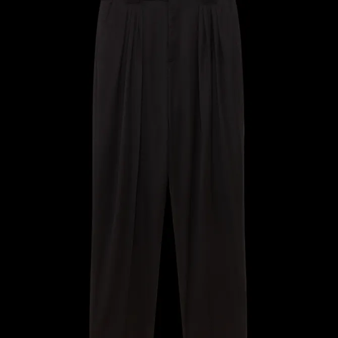 Wool Five Pleat Tailored Trousers