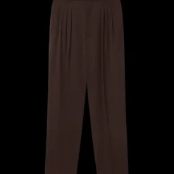 Wool Pleated Tailored Trousers