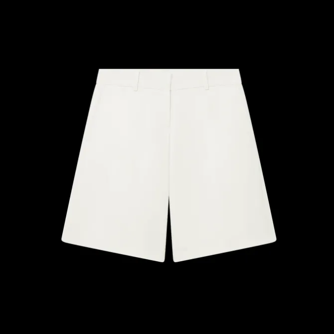 Wool Relaxed Tailored Shorts