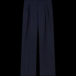 Wool Tailored Pleated Trousers