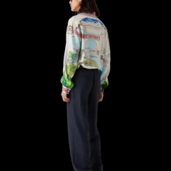 Wool Tailored Pleated Trousers