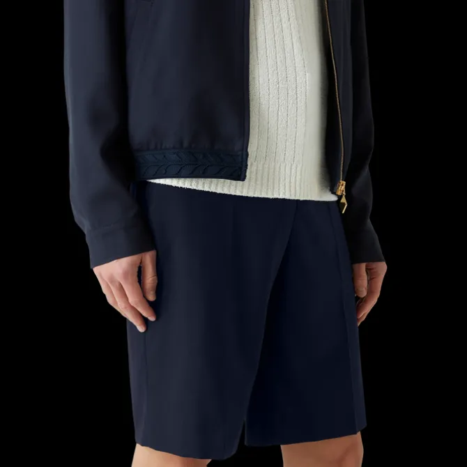 Wool Tailored Shorts
