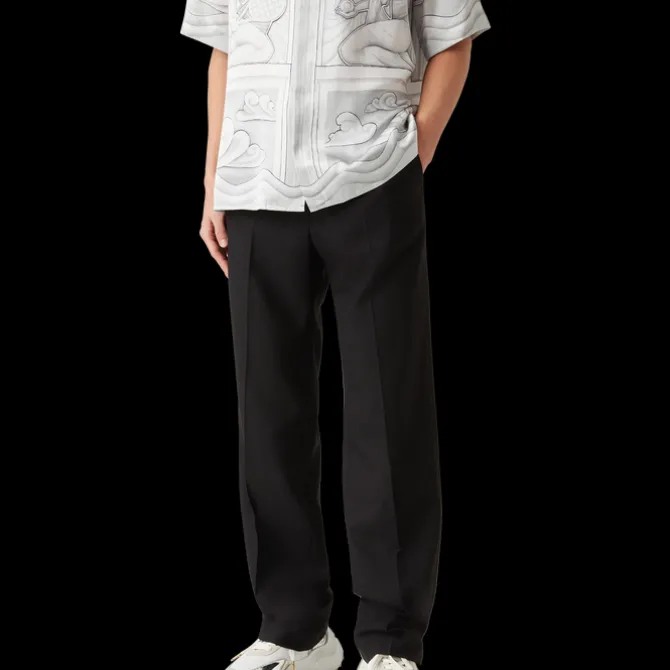 Wool Tailored Trousers